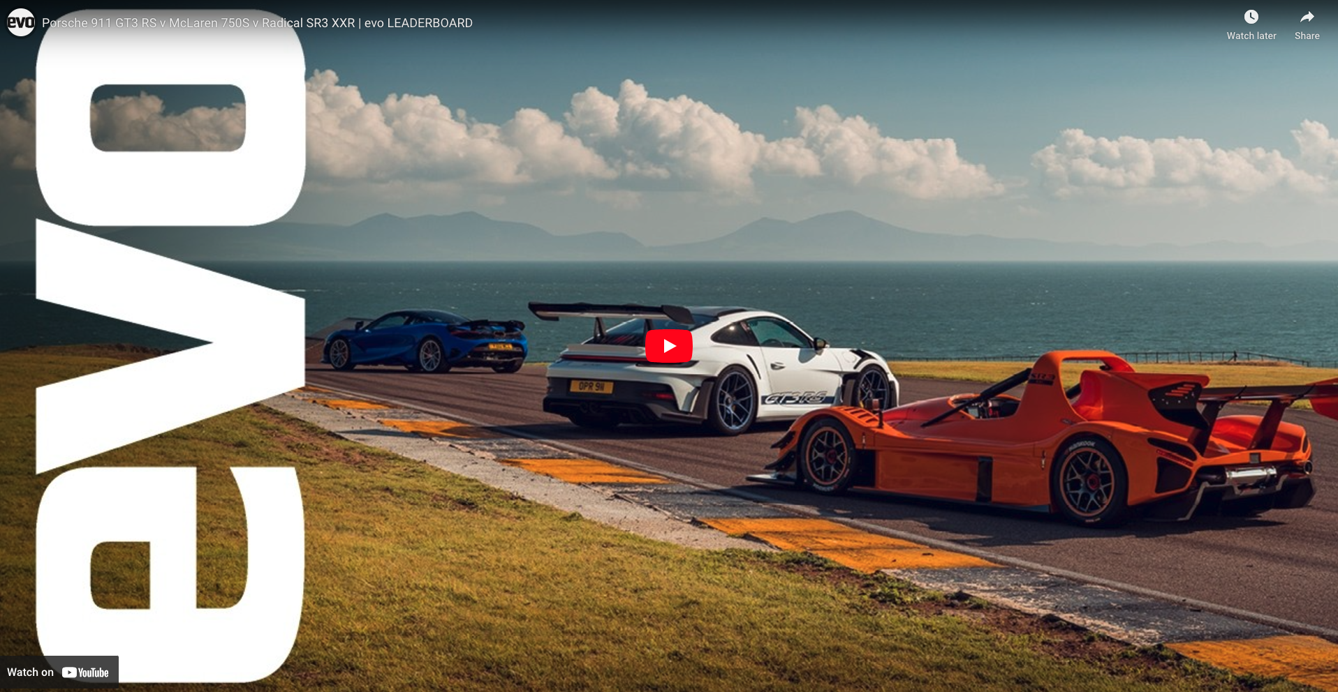 Radical SR3 XXR Takes on Porsche GT3 RS and McLaren 750S at Anglesey
